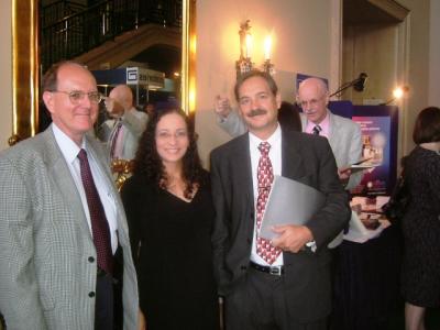 Dr. Canepa, psychologist and Dr. Pascual Merlos