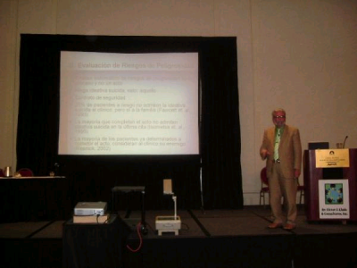 Professor Victor llado lecturing